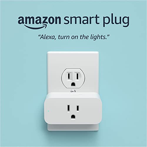 Amazon Smart Plug | Works with Alexa | Simple Setup, Endless Possibilities (2-Pack)