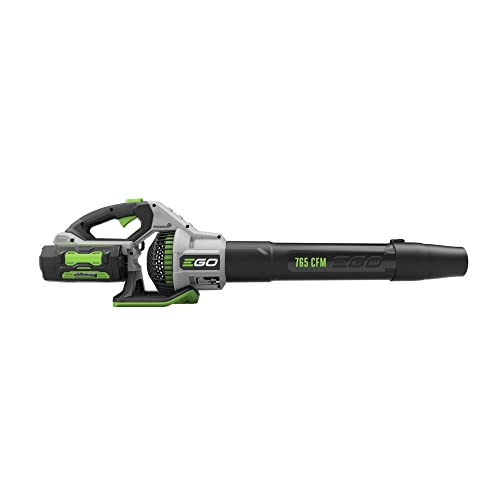EGO POWER+ Leaf Blower, Cordless Electric 756 CFM, Includes 56V 5.0Ah Battery and Charger - LB7654