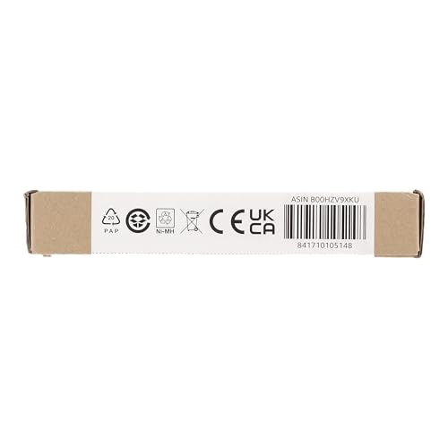 Amazon Basics Rechargeable AAA Batteries, 4-Pack, 850 mAh, NiMH High-Capacity Batteries, Recharge up to 500x Times, Pre-Charged