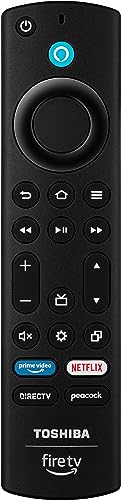 TOSHIBA 65-inch Class C350 Series LED 4K UHD Smart Fire TV with Alexa Voice Remote (65C350LU, 2023 Model)