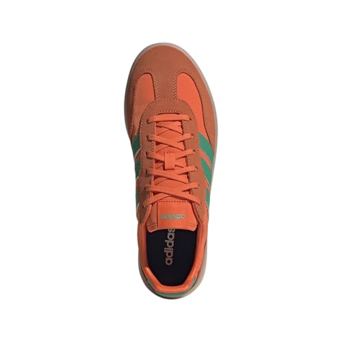 adidas Men's Barreda Decode, Semi Impact Orange/Semi Court Green/Warm Vanilla, 10