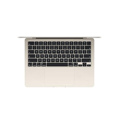 Apple 2026 MacBook Air 13-inch Laptop with M5 chip: Built for AI, 13.6-inch Liquid Retina Display, 16GB Unified Memory, 512GB SSD, 12MP Center Stage Camera, Touch ID, Wi-Fi 7; Starlight