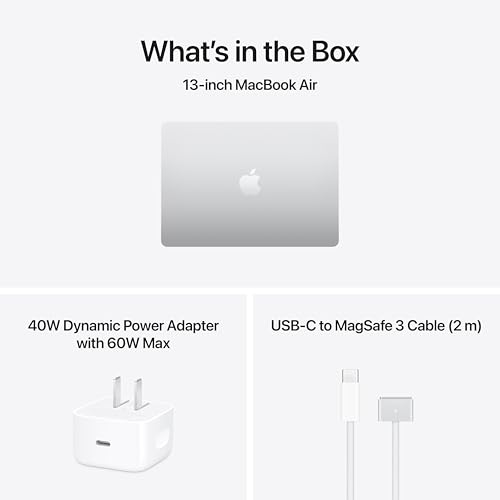 Apple 2026 MacBook Air 13-inch Laptop with M5 chip: Built for AI, 13.6-inch Liquid Retina Display, 16GB Unified Memory, 1TB SSD, 12MP Center Stage Camera, Touch ID, Wi-Fi 7; Silver