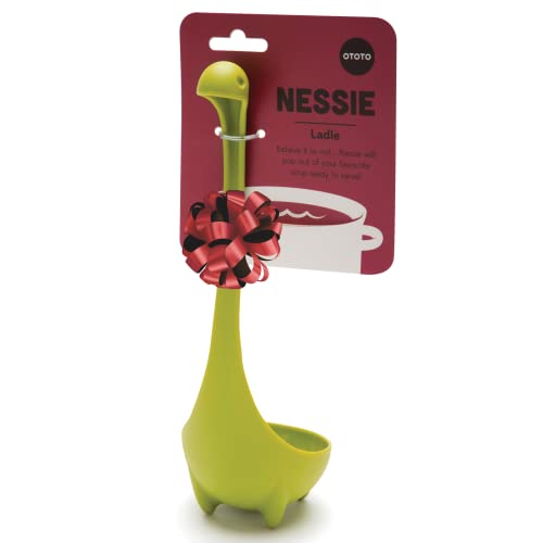 OTOTO The Original Nessie Ladle - Soup Ladle, Cute Gifts, Funny Kitchen Gadgets, Loch Ness design, Cooking Gifts for Mom