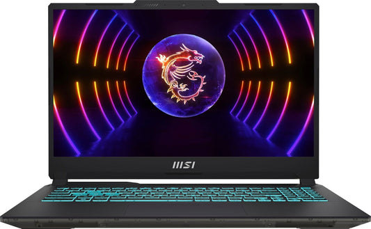 MSI - Cyborg 15.6" 144hz Gaming Laptop - Intel Core i5 - NVIDIA GeForce RTX 4050 with 8GB RAM and 512GB SSD - Black Notebook PC