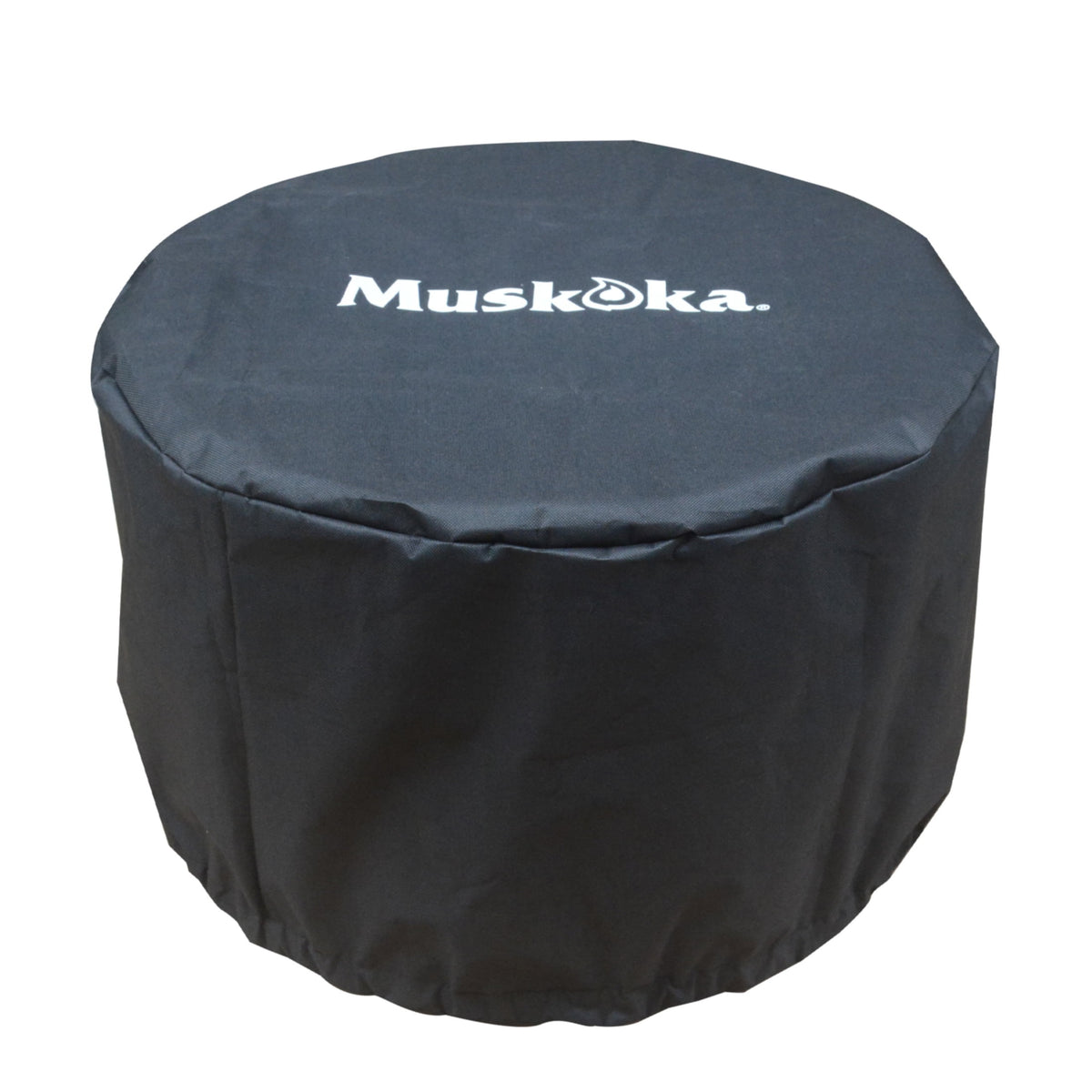Muskoka 19.5" Stainless Steel Smokeless Wood Burning Fire Pit with Protective Cover