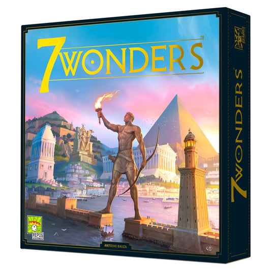 7 Wonders New Edition Board Game for Ages 10 and up, from Asmodee