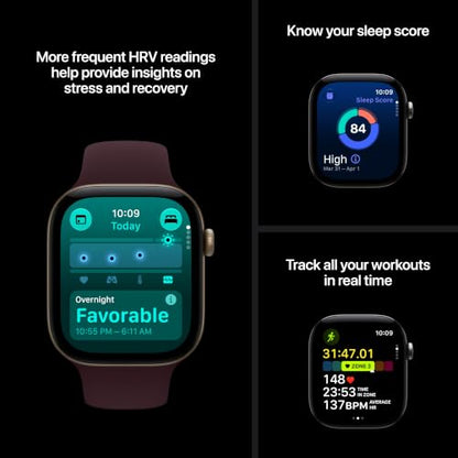 Apple Watch Series 12 GPS + Cellular 42mm Smartwatch