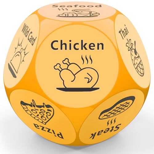 Stocking Stuffers for Men Women, Date Night Food Dice