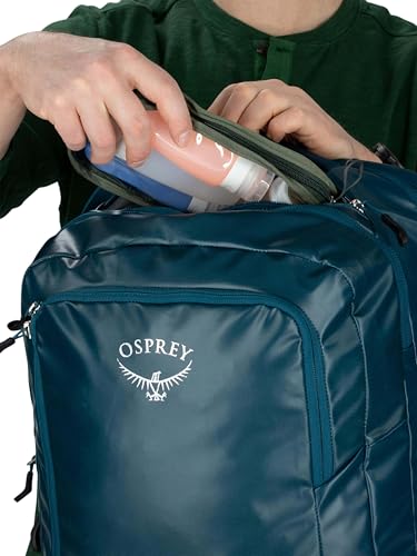 Osprey Transporter 44L Carry-On Backpack, Venturi Blue