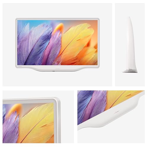 Hisense 32-Inch S5 DécoTV Series QLED FHD Smart Fire TV (32S5QF, 2025 Model) - Versatile Fit, Hi-QLED Color, Art-Inspired Design, Fluid Central Stand, DTS Virtual: X, Stream Live TV Without Cable