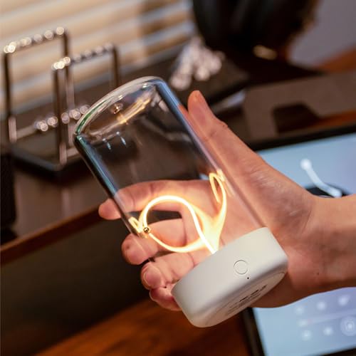 AUGE LIGHT Mini Minimalist Table Lamp, Cordless Lamp, Rechargeable Lamp