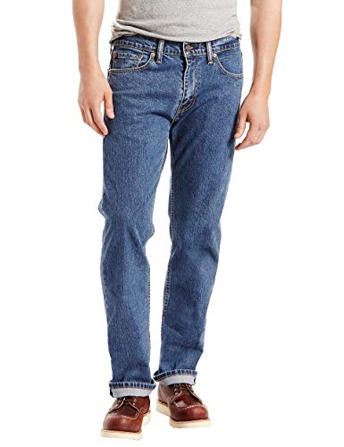 Levi's Men's 505 Regular Fit Jeans (Also Available in Big & Tall), Stonewash/Stretch, 33W x 34L