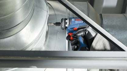 BOSCH GSR12V-300FCB22 12V Max EC Brushless Flexiclick 5-In-1 Drill/Driver System with (2) 2 Ah Batteries