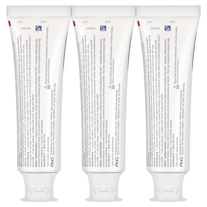 Crest Pro-Health Gum Detoxify Plus Toothpaste 4.5 oz Pack of 3 - Antibacterial Fluoride Toothpaste, Sensitivity Protection, Whitens Teeth, Anticavity, Plaque Control