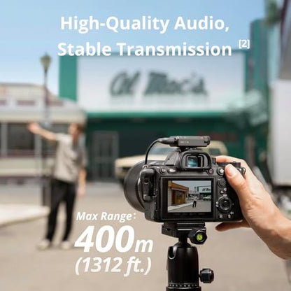 DJI Mic Mini (2 TX + 1 RX + Charging Case), Ultralight, Detail-Rich Audio