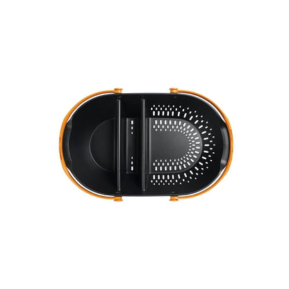 Fiskars Harvest Basket, Container for Gardening and Harvesting, Garden Tool with Ergonomic Handles and Collander