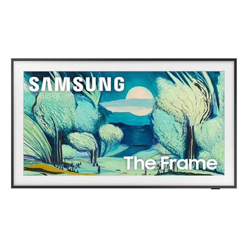 Samsung 65-Inch Class The Frame LS03F 4K QLED Smart TV (2025 Model) Slim Fit Wall Mount, Modern Frame Design, NQ4 AI Gen2 Processor, Art Mode, Artful Picture Quality, Samsung Vision AI, Alexa Built-in