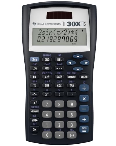 TI-30XIIS Scientific Calculator Texas Instruments, Black
