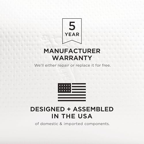 Tempur-Pedic Memory Foam Symphony Pillow Luxury Soft Feel, Standard, White