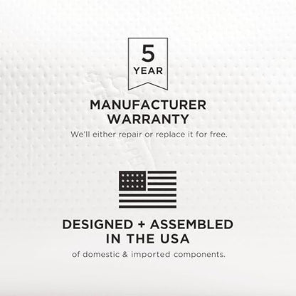 Tempur-Pedic Memory Foam Symphony Pillow Luxury Soft Feel, Standard, White