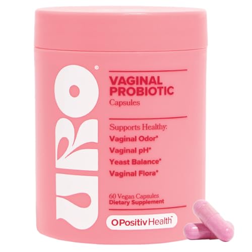 URO Vaginal Probiotics for Women, Healthy Odor & pH Balance, 1-Month Supply