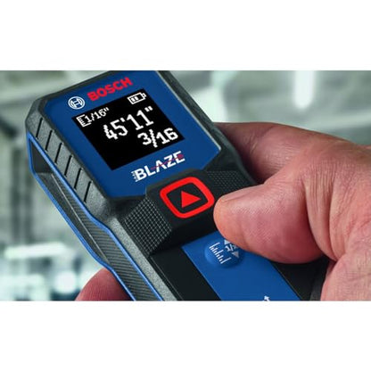 BOSCH GLM100-23 100 Ft Blaze Laser Distance Measure, Includes 2 AA Batteries