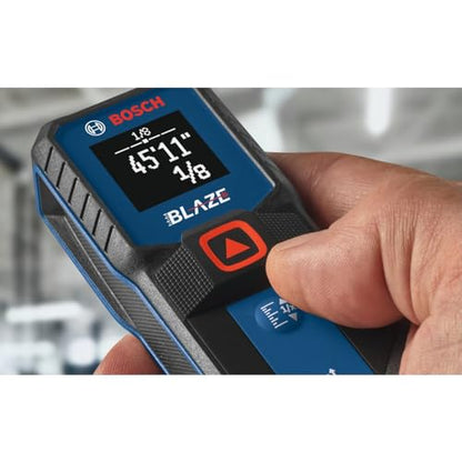BOSCH GLM100-23 100 Ft Blaze Laser Distance Measure, Includes 2 AA Batteries