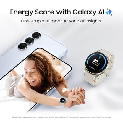 Samsung Galaxy S25 Cell Phone, 128GB Smartphone, Unlocked Android, AI Night Mode Camera, Snapdragon 8 Elite Fast Processor, ProScaler Display, 4000mAh Battery, 2025, US 1 Yr Warranty, Silver Shadow