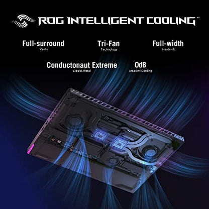 ASUS ROG Strix G16 Gaming Laptop, 165Hz Display, NVIDIA® GeForce RTX™ 4060, Intel Core i7-13650HX, 16GB DDR5, 1TB PCIe Gen4 SSD, Wi-Fi 6E, Windows 11, G614JV-AS74