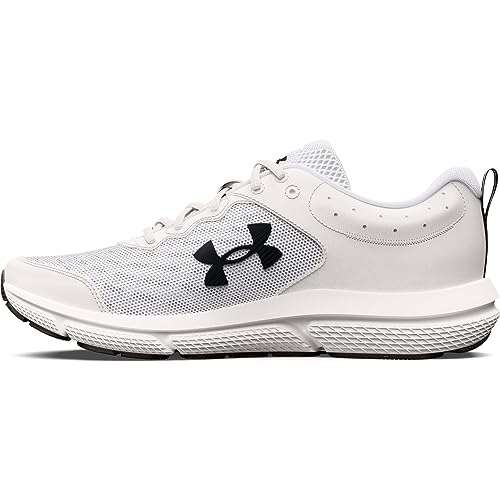 Under Armour Men's Charged Assert 10, (102) White/Black/Black, 9 X-Wide