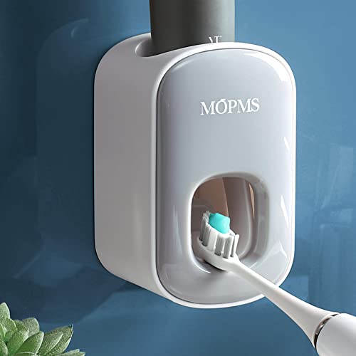 MOPMS Automatic Toothpaste Dispenser Wall Mounted for Kids and Adult 1Pcs