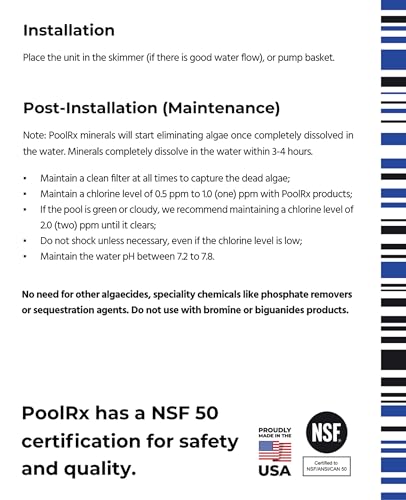 PoolRX+ pool unit 7.5k-20k gallons