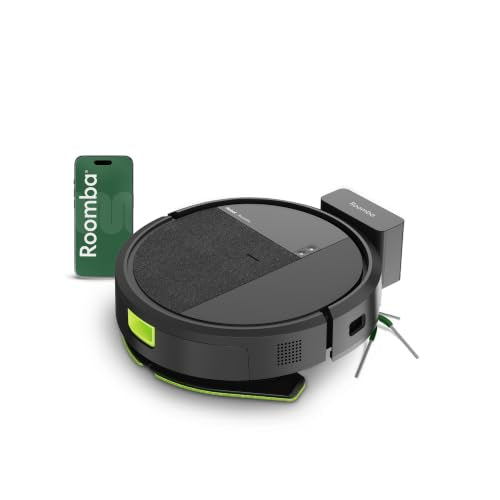 iRobot Roomba 115X Combo Robot Vacuum & Mop, 15,000 Pa, Easy to use, Intense Power-Lifting Suction, LiDAR Navigation, Multiple Cleaning Modes, Avoids Mopping Carpets, Self-Charging