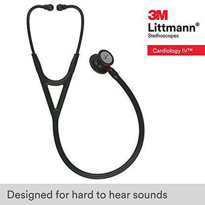 3M Littmann Cardiology IV Diagnostic Stethoscope, 6200, More Than 2X as Loud, Weighs Less