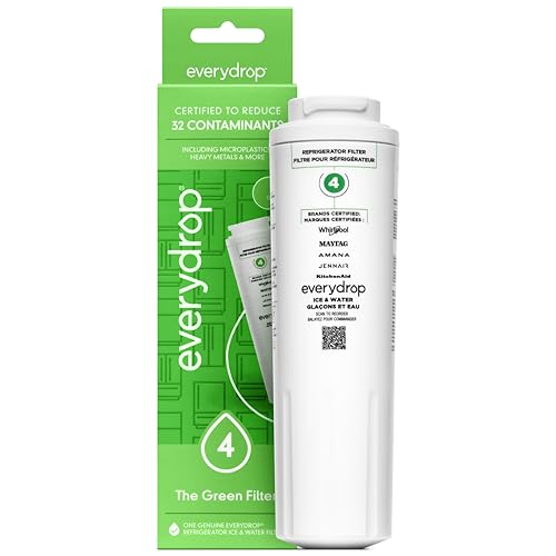 everydrop by Whirlpool Ice and Water Refrigerator Filter 4, EDR4RXD1, Single-Pack