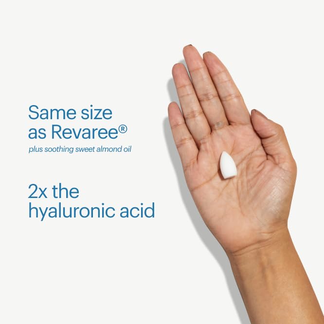 Bonafide Revaree Plus Vaginal Moisturizer with 10mg Hyaluronic Acid & Soothing Sweet Almond Oil. — 3-Month Supply (30 Inserts)