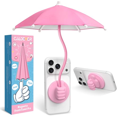 Phone Umbrella for Sun Shade Magnetic Anti-Glare Umbrella for iPhone UPF45+