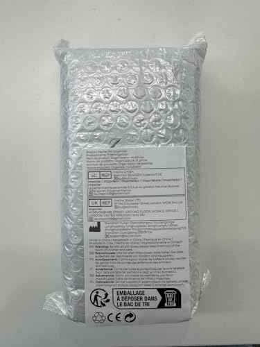 AUVON XL Weekly Pill Organizer 2 Times a Day, Pill Box 7 Day with One-Side Large Openings for Easy to Use, Black Privacy Protection AM PM Pill Case for Medication, Vitamins, Fish Oils, Supplements