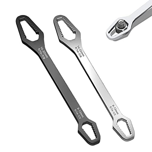 2-Piece Double-Ended Universal Torx Wrench for Diameter 8-22mm Fasteners