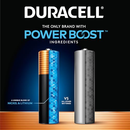 Duracell Coppertop AA Batteries with Power Boost Ingredients, 20 Count Pack Double A Battery with Long-lasting Power, Alkaline AA Battery for Household and Office Devices