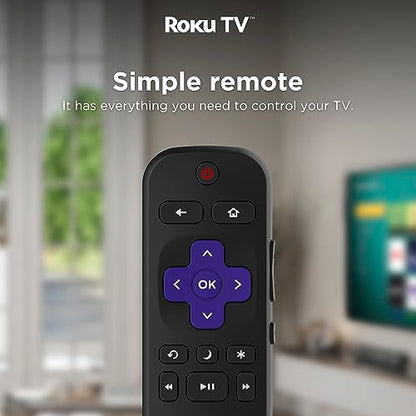 Hisense 40-Inch Class A4 Series FHD 1080p Smart Roku TV with Alexa Compatibility (40A4NR) - Dolby Audio, Slim Bezel Design, Google Assistant