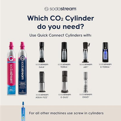 SodaStream Terra Sparkling Water Maker Bundle (Black), with CO2, DWS Bottles, and Bubly Drops Flavors