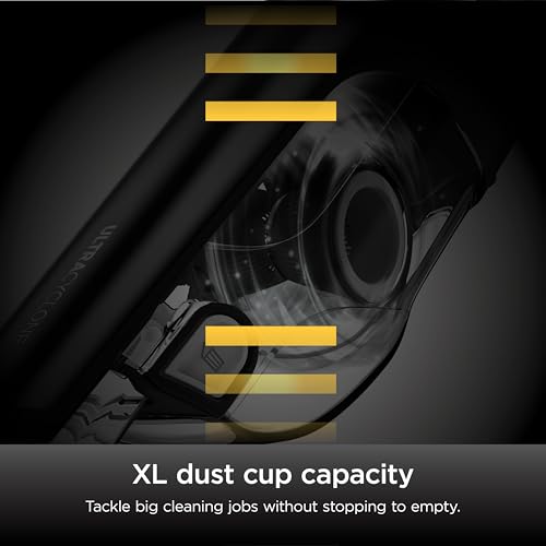 Shark UltraCyclone Pet Pro Plus Cordless Hand Vacuum, Powerful Suction, Handheld Vacuum for Car & Home, Pet Power Brush, Crevice Tool, Scrubbing Brush, XL Dust Cup, Black, CH951