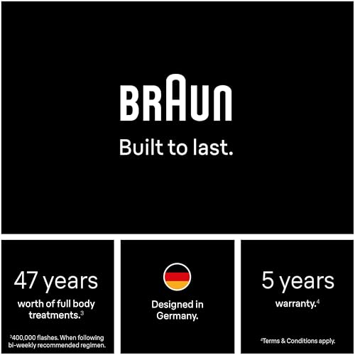Braun IPL, Silk·Expert Pro 5, IPL Hair Removal for Women and Men, Permanent Laser Hair Reduction At-Home, 2 Heads, Pouch, IPL5137
