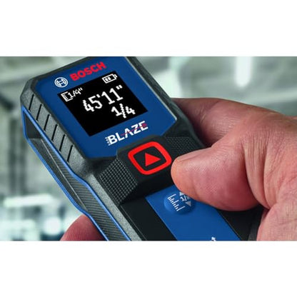 BOSCH GLM100-23 100 Ft Blaze Laser Distance Measure, Includes 2 AA Batteries