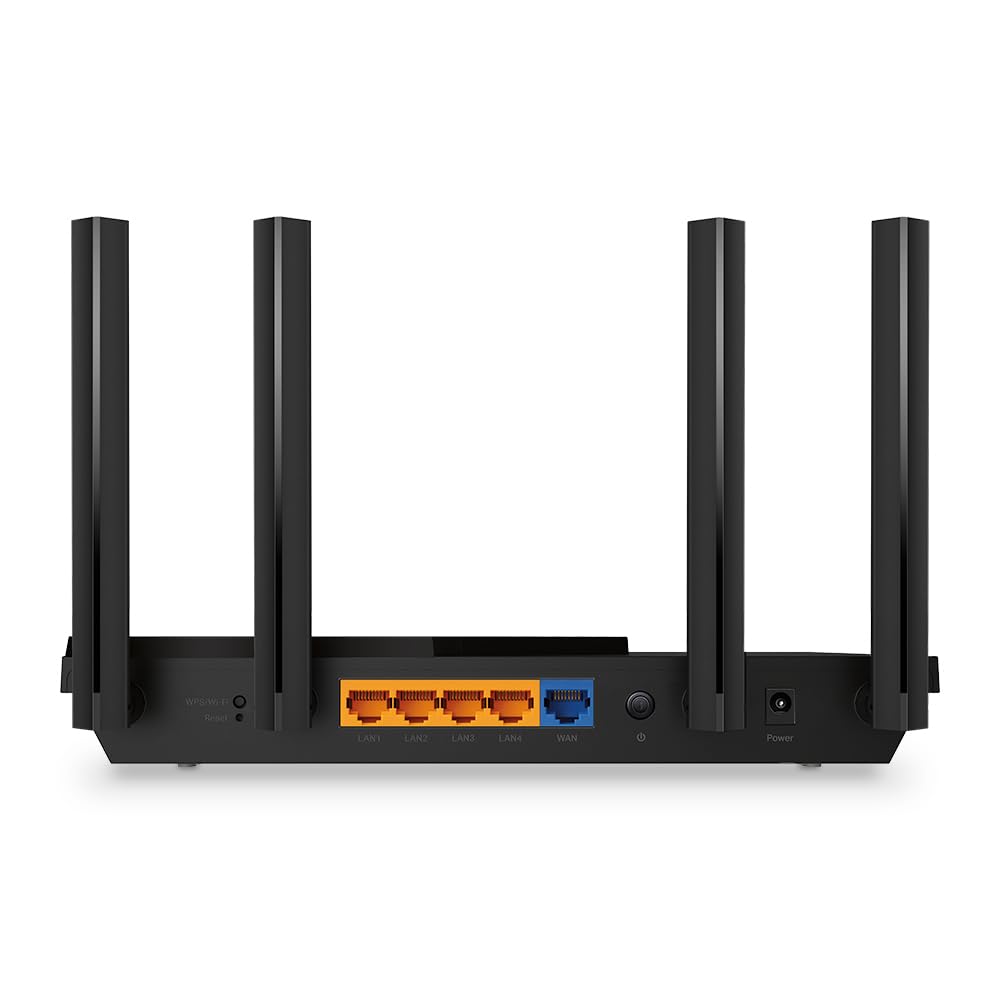 TP-Link AX1800 WiFi 6 Router V4 (Archer AX21) – Dual Band Wireless Internet, Gigabit, Easy Mesh, Works with Alexa - A Certified for Humans Device
