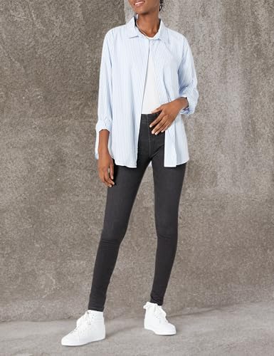 Amazon Essentials Women's Pull-On Stretchy Knit Jegging (Available in Plus Size), Washed Grey, Large