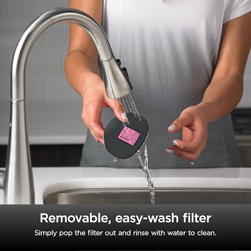 Shark UltraCyclone Pet Pro Plus Cordless Hand Vacuum, Powerful Suction, Handheld Vacuum for Car & Home, Pet Power Brush, Crevice Tool, Scrubbing Brush, XL Dust Cup, Black, CH951