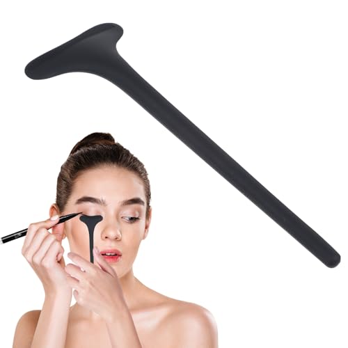 Black Mascara Shield, Mascara Guard for Eyelashes Silicone Mascaras Applicator Guards Reusable Eyelash Applicator Tool Eyelash Silicone Shield Guards Eyeliner Mascaras Protector Tool for Women
